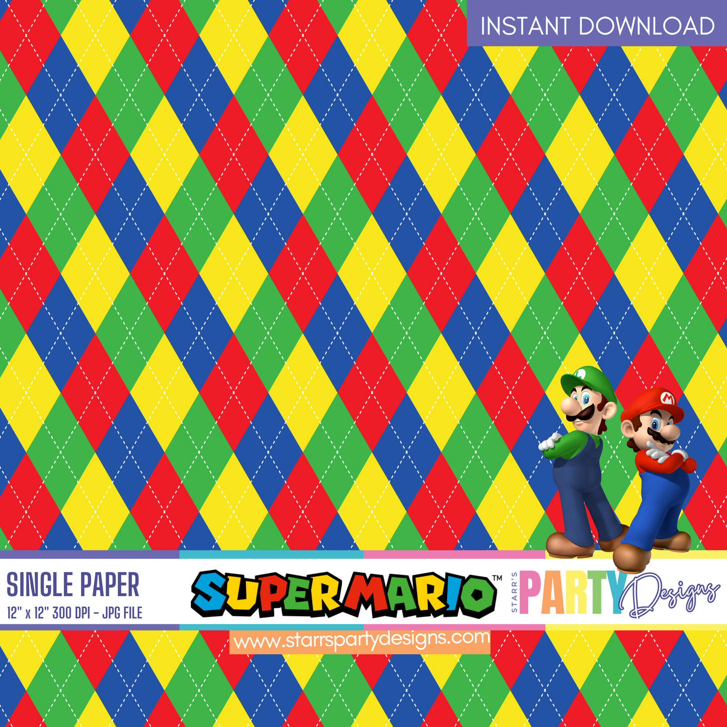 SUPER MARIO DIGITAL PAPER 1