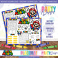 PLACEMAT ACTIVITY SHEET | SUPER MARIO BROS A1