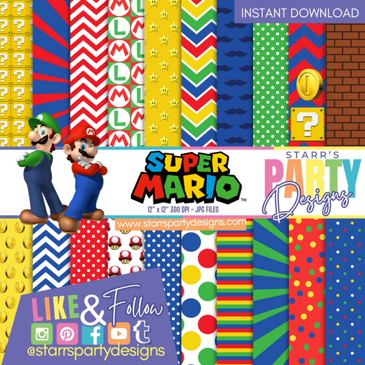 SUPER MARIO PAPER PACK B1