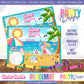 PLACEMAT ACTIVITY SHEET | SURFER BARBIE FULL COLOR A2