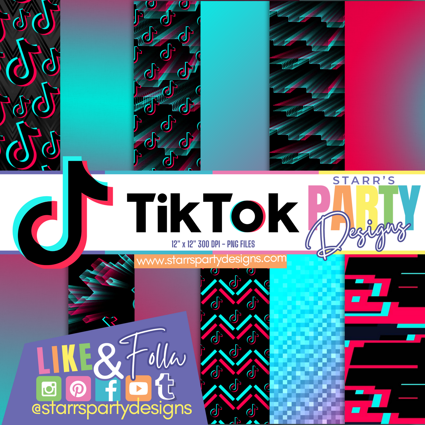 TIK TOK PAPER PACK 1