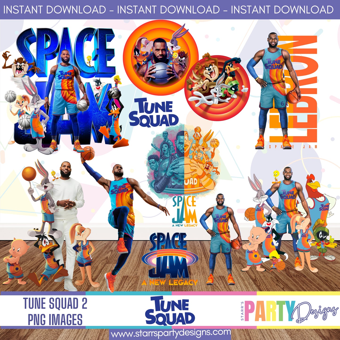 TUNE SQUAD 2 3D PNG IMAGES