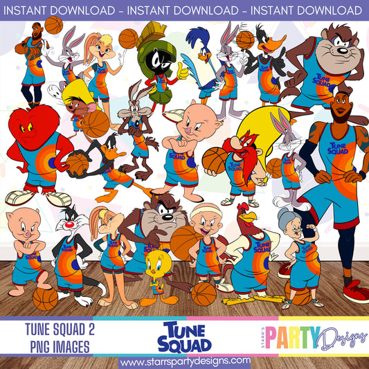 TUNE SQUAD 2 2D PNG IMAGES