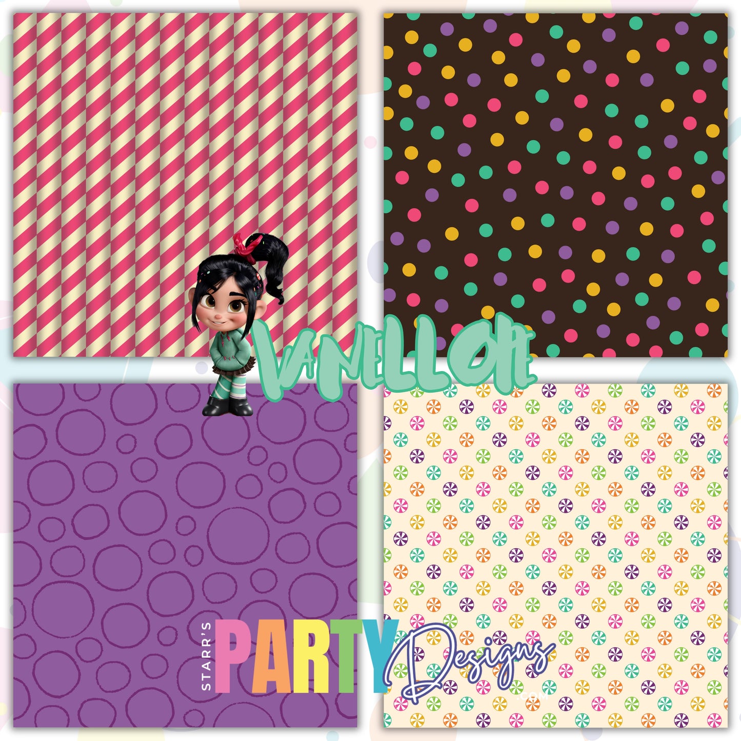 PAQUETE DE PAPEL VANELLOPE