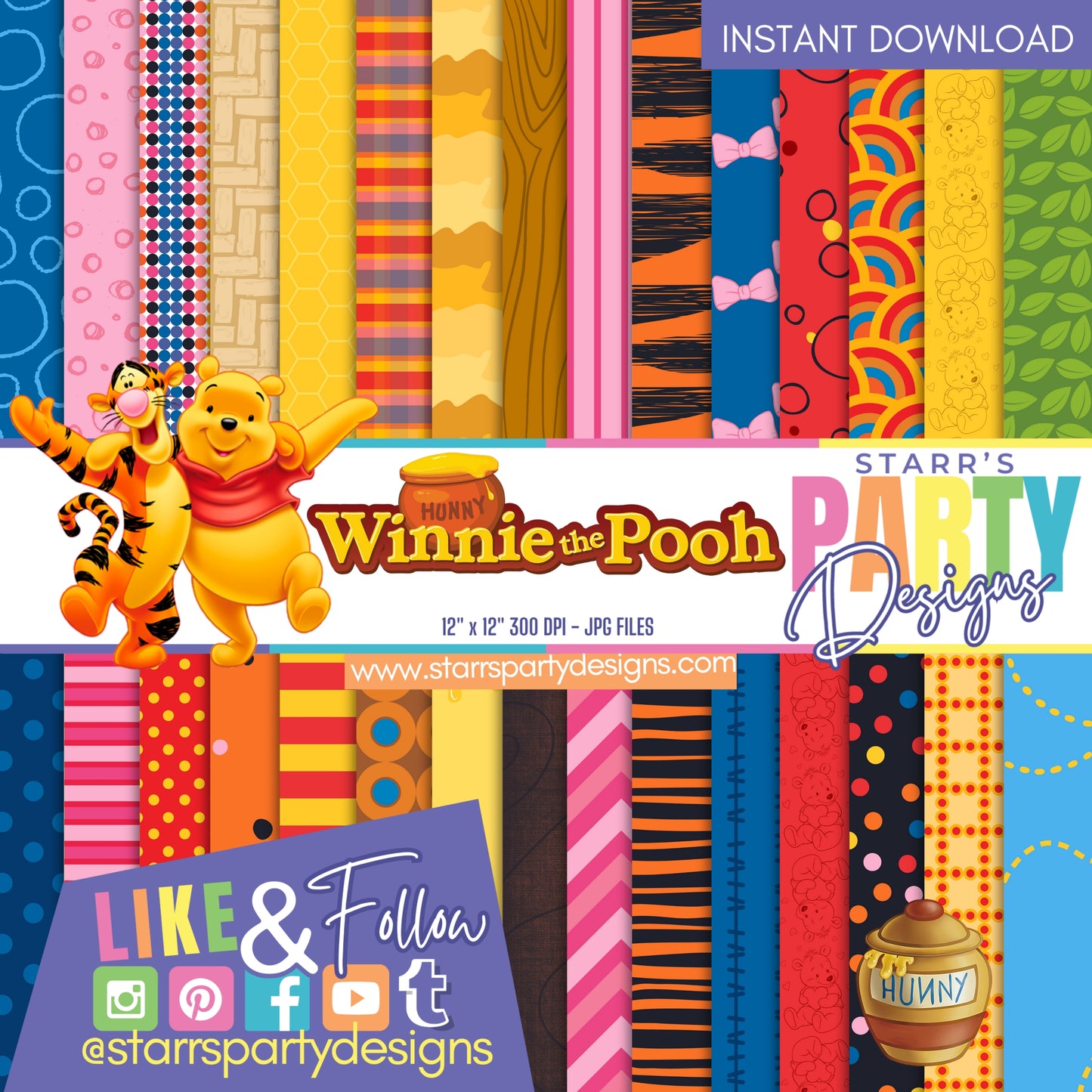 WINNIE THE POOH PAPER PACK