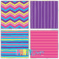 ABBY CADABBY STRIPES PAPER PACK