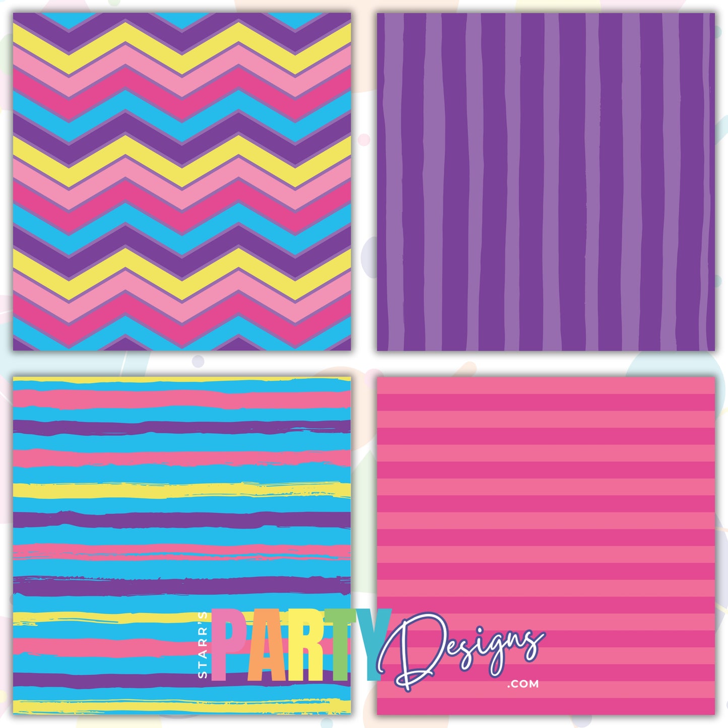 ABBY CADABBY STRIPES PAPER PACK