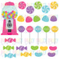 CANDY PAPER PACK & CLIPART KIT