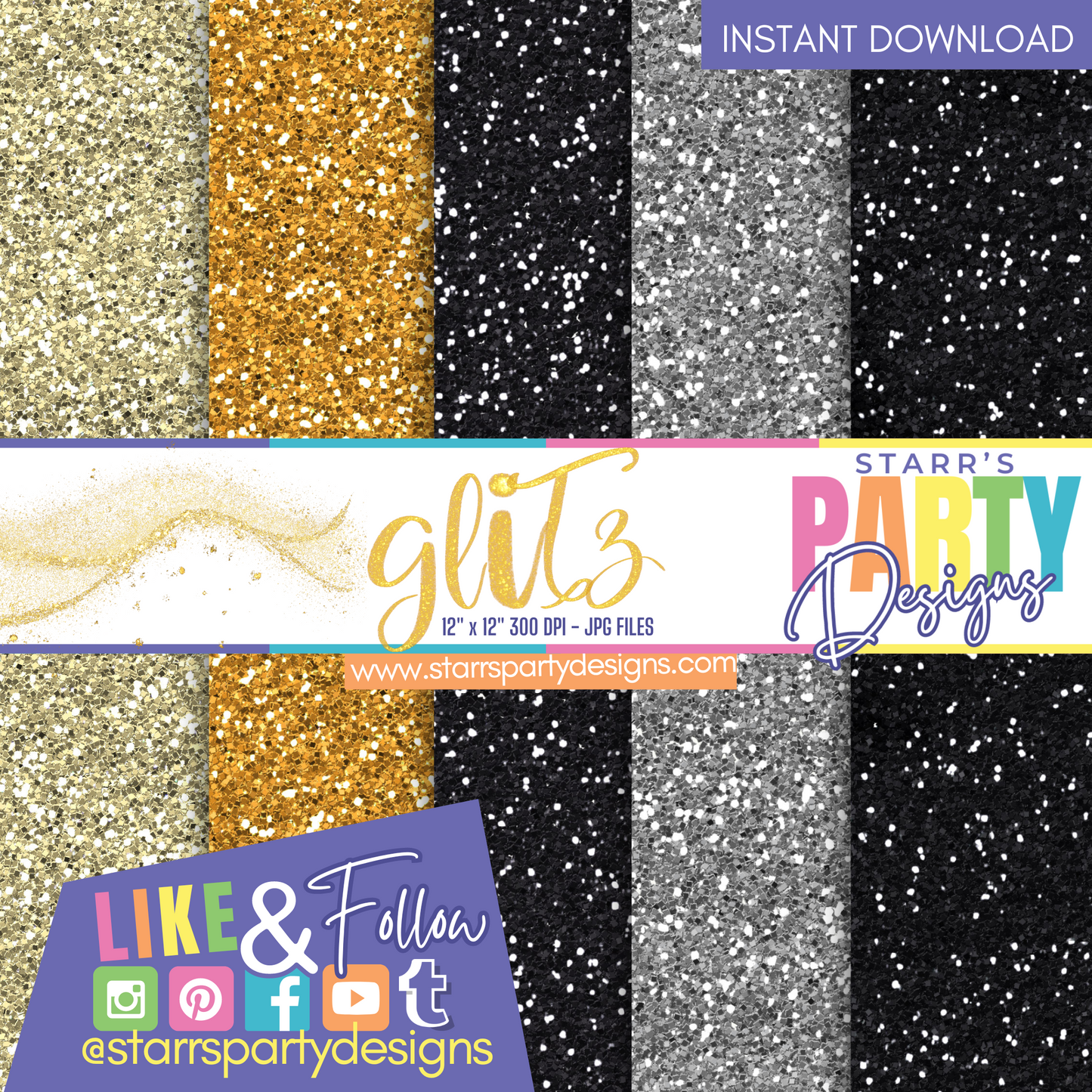 GLITZ PAPER PACK