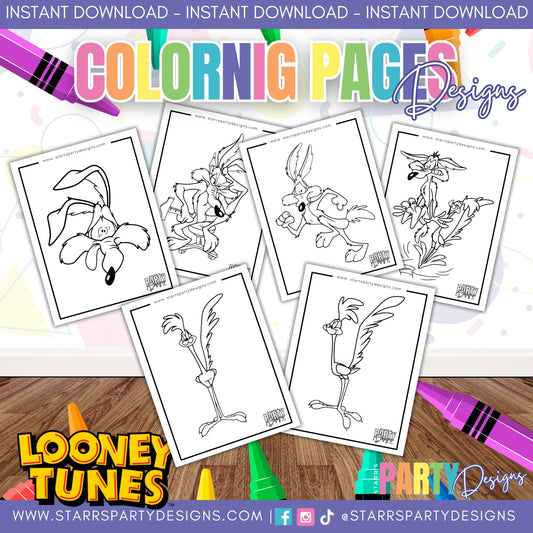 LOONEY TUNES COLORING PAGES 5