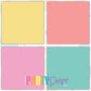 PASTEL RAINBOW SOLIDS PAPER PACK