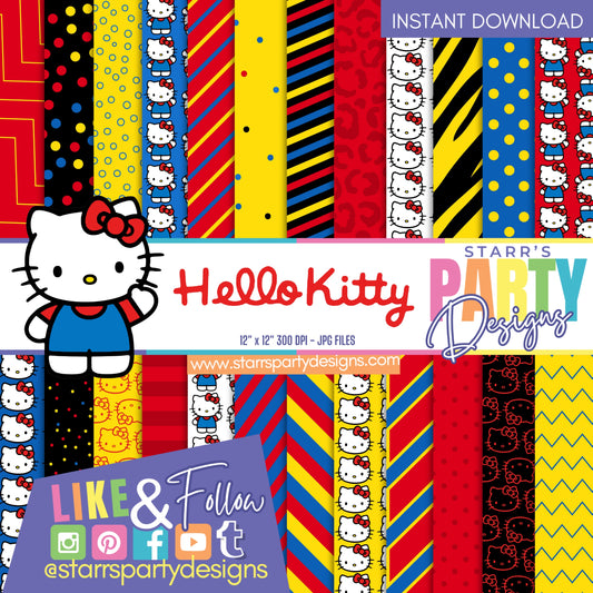 HELLO KITTY PAPER PACK 1