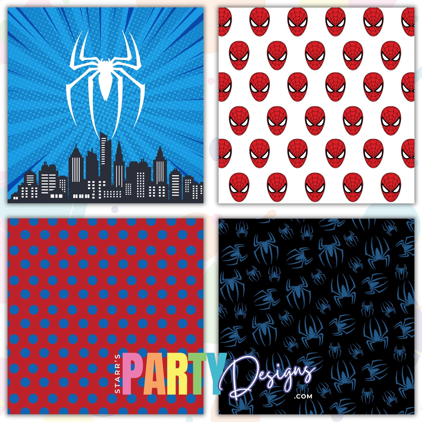 SPIDERMAN DELUXE PAPER PACK